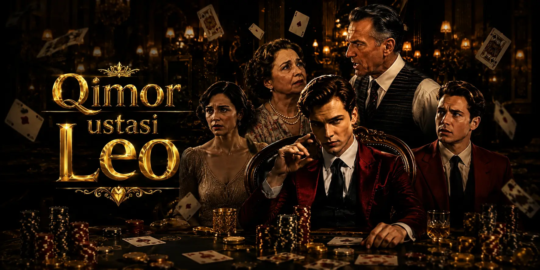 Qimor Ustasi Leo Mini Drama Seriali Barcha Qismlar o'zbek tilida HD banner
