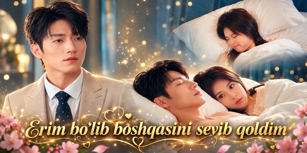 Erim Bo'lib Boshqasini Sevib Qoldim Seriali - Barcha Qismlar O'zbek Tilida o'zbek tilida HD banner