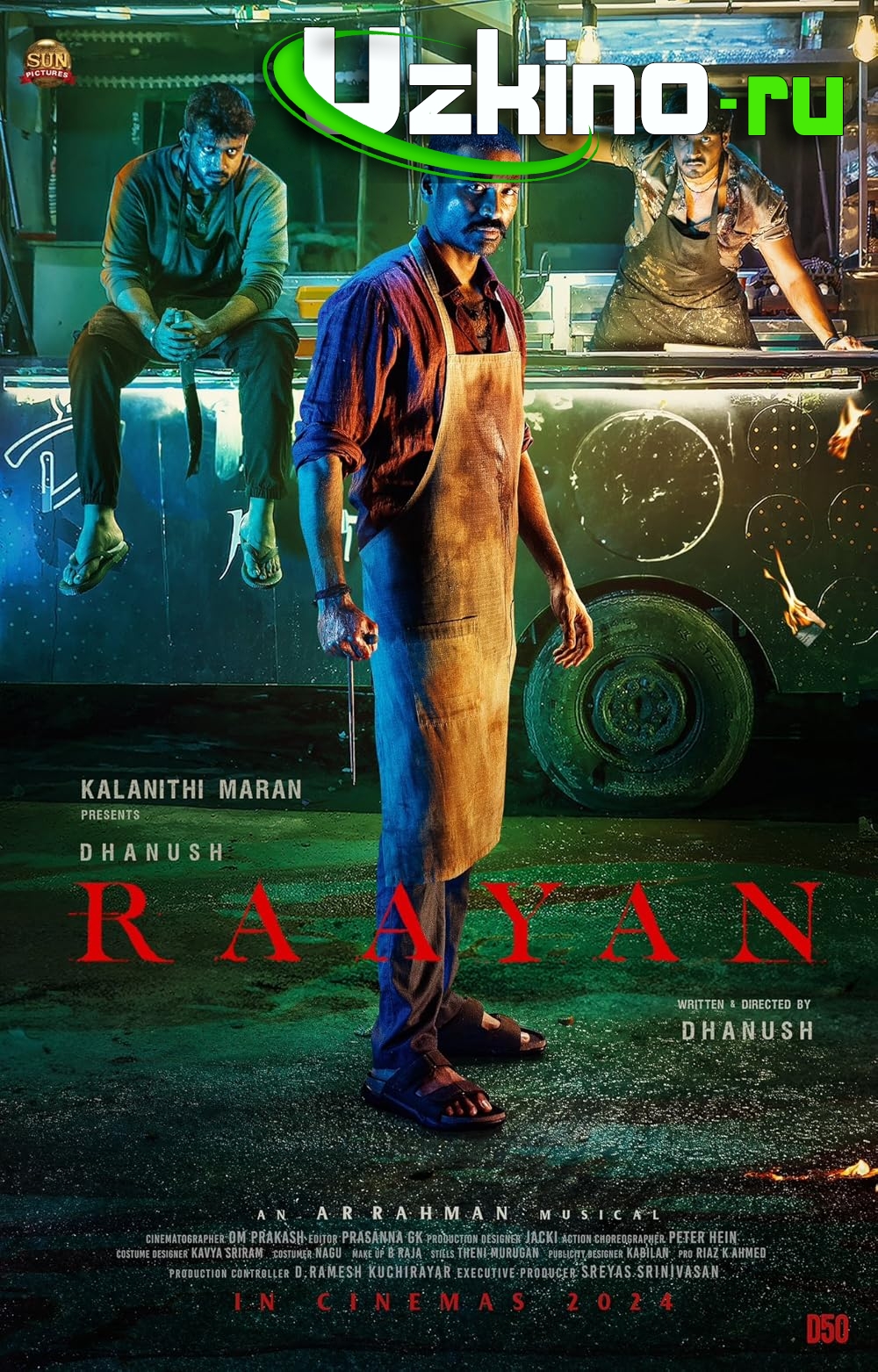 Raayan Premyera Hind kino Uzbek tilida Rayaan O'zbekcha 2024 tarjima kino skachat
