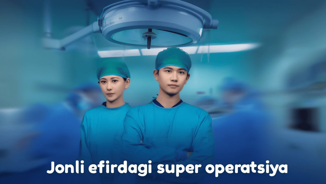 Jonli efirdagi supper apiratsiya 2026 seriali uzbek tilida HD