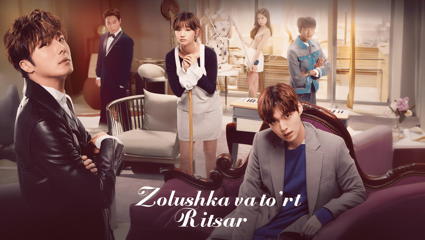 Zolushka va to‘rt ritsar 2016 Koreya seriali barcha qismlar Uzbek tilida HD
