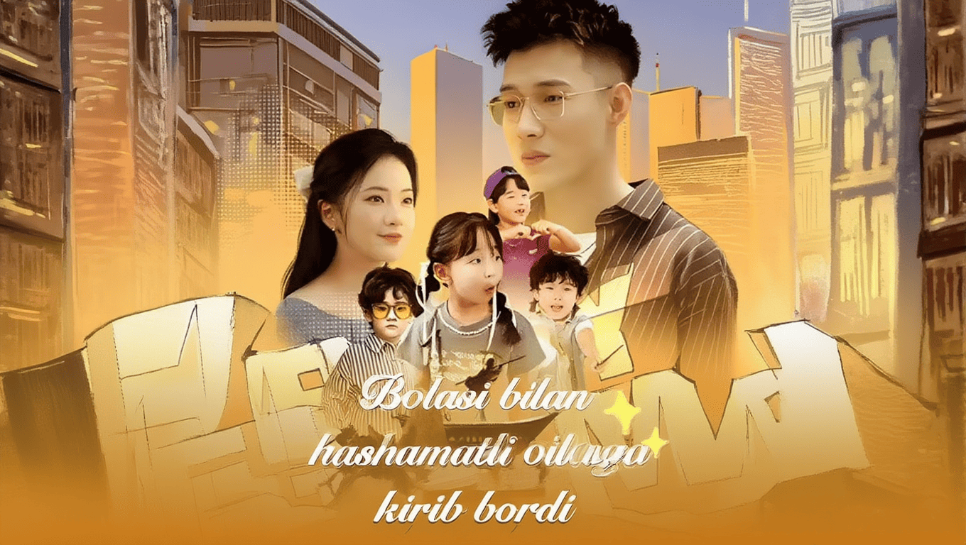 Bolasi bilan hashamatli oilaga kirib bordi 2026 seriali barcha qismlari Uzbek tilida HD