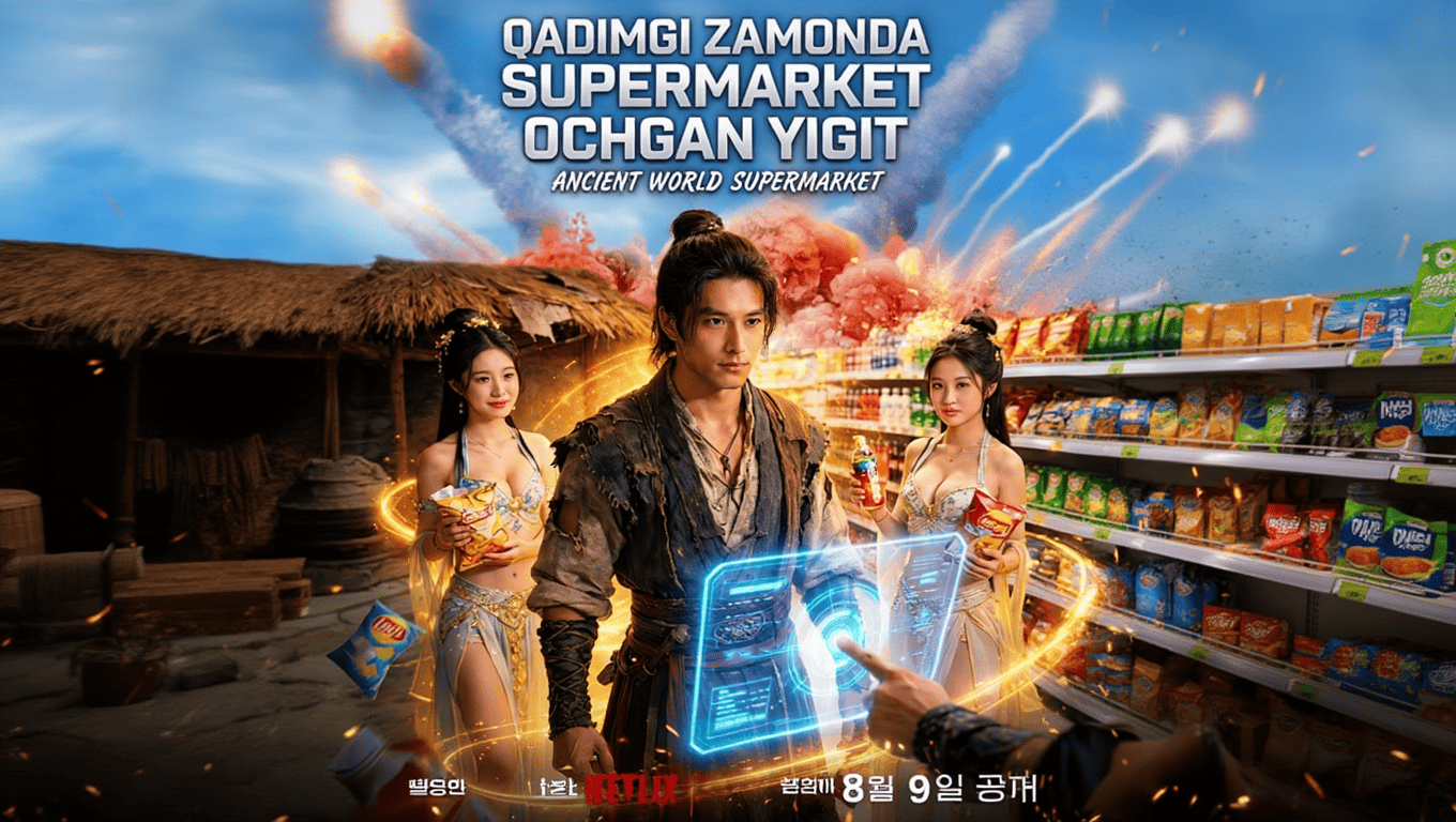 Qadimgi zamonda supermarket ochgan yigit Mini Serial Uzbek tilida Barcha qismlari HD