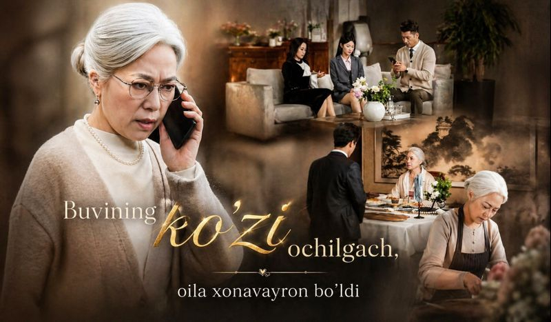 Buvining kozi ochilgach (2026) — barcha qismlari O'zbek tilida HD Xitoy mini serial dramasi
