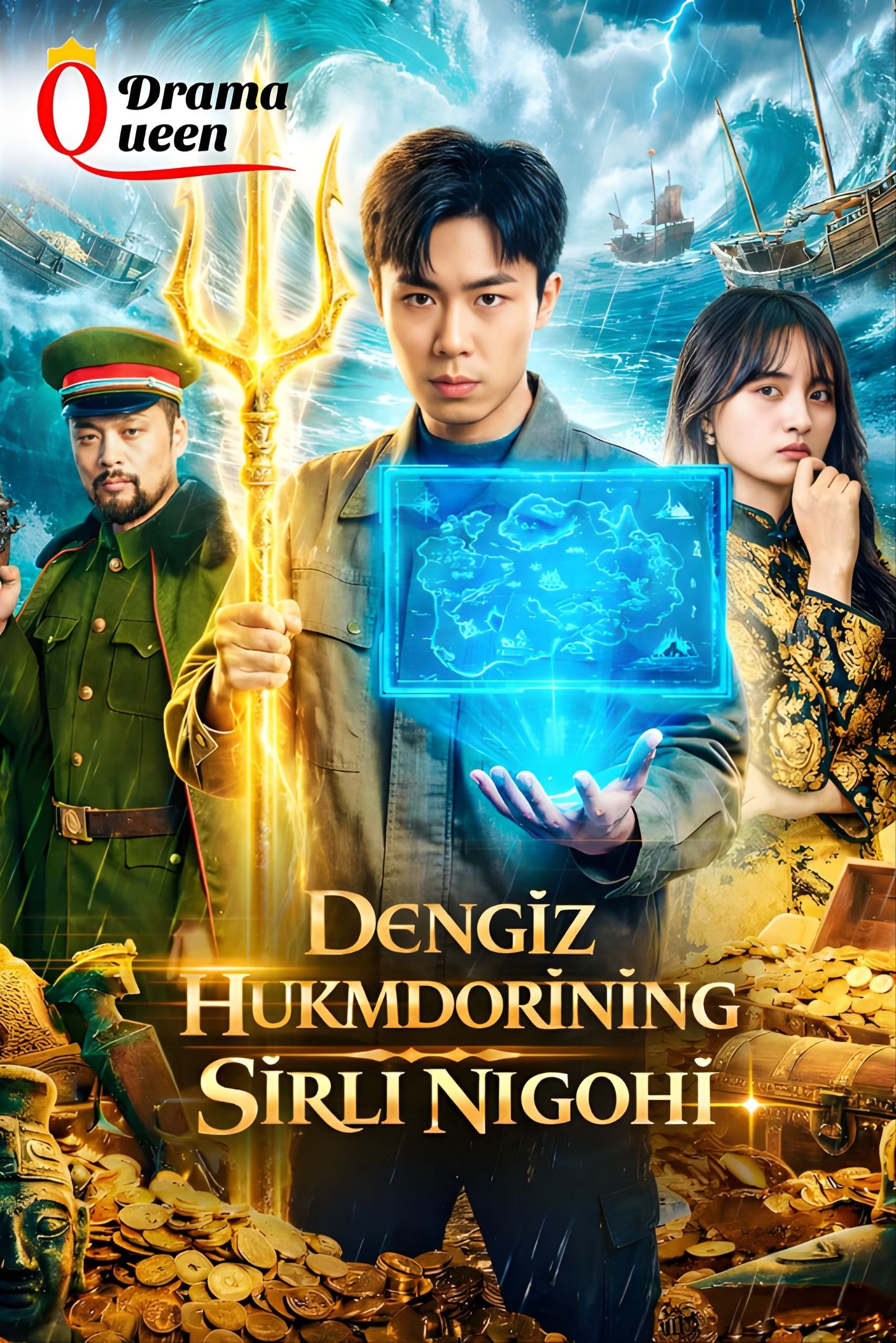 Dengiz hukmdorining sirli nigohi 2026 — barcha qismlar uzbek tilida HD mini drama