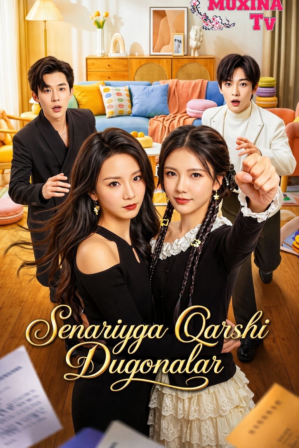 Senariyga qarshi dugonalar — yangi 2026 mini serial HD