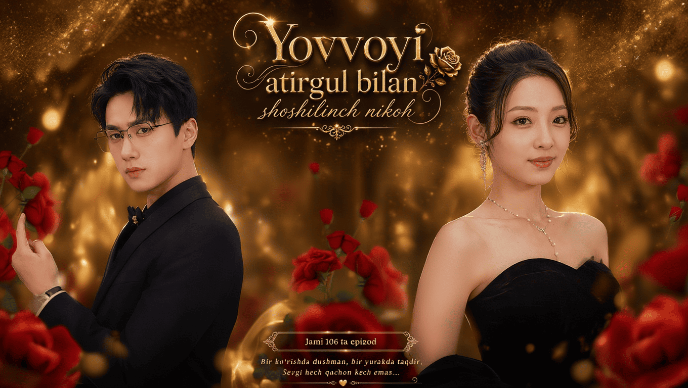 Yovvoyi atirgul nikohi — yangi 2026 mini drama barcha qismlar HD