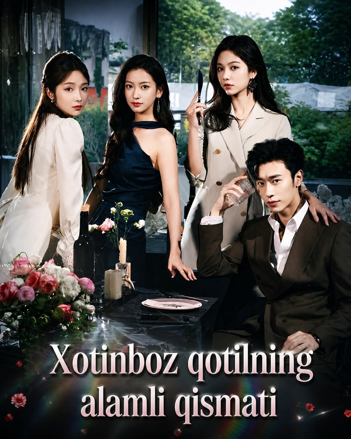 Xotinboz qotilning alamli qismati (2026) — barcha qismlari O'zbek tilida HD Xitoy mini serial dramasi