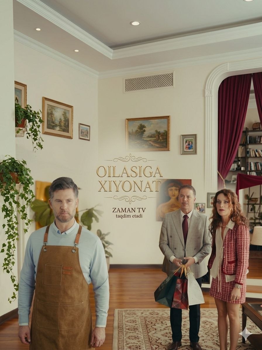 Oilasiga hiyonat 2026 — 1-2-3-4-5-6-7 barcha qismlari uzbek tilida HD Koreya mini drama seriali