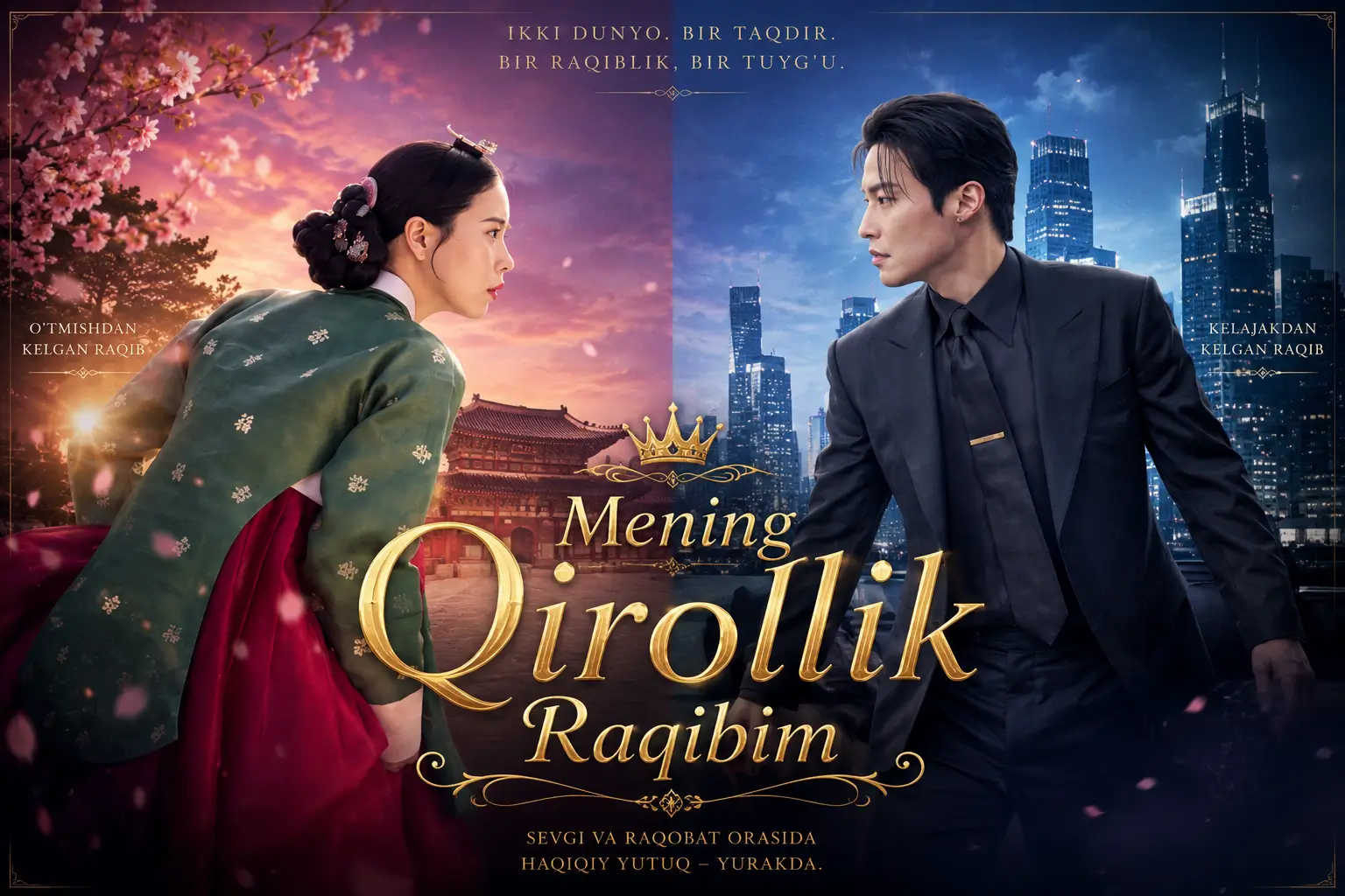 Mening Qirollik Raqibim / Dushmanim 2026 — barcha qismlari uzbek tilida HD Koreya seriali